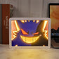 Pokemon Gengar Night Gate Anime Light Box Paper Craving Lamp