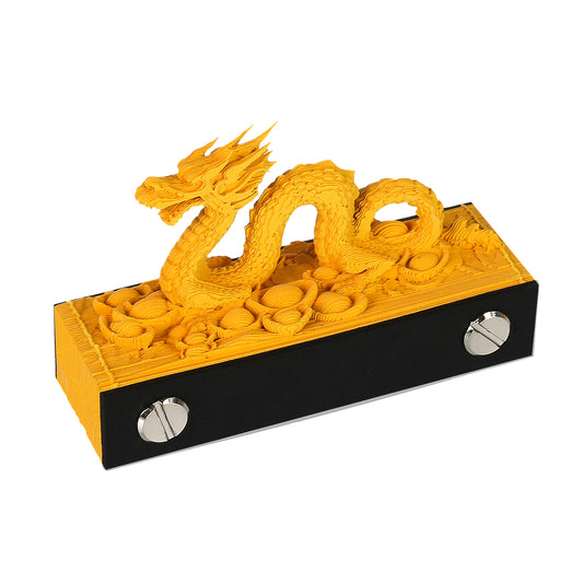 12 Zodiac Star Sign Animal Dragon Model 3D Memo Pad