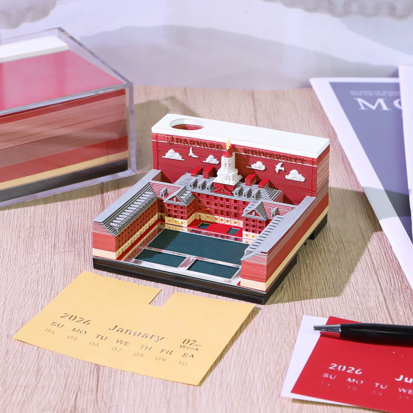 Harvard University 3D Memo Pad