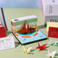 3D memo pads Origami Calendar 2025