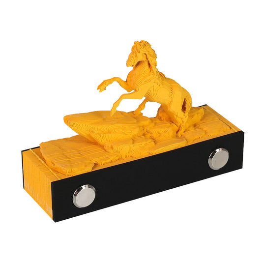 12 Zodiac Star Sign Animal Horse Model 3D Memo Pad