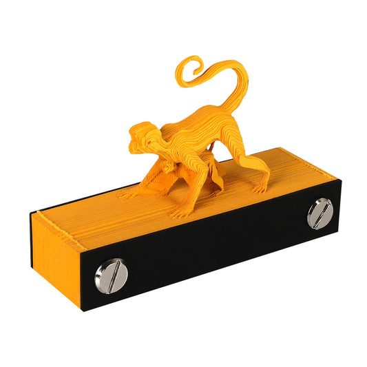 12 Zodiac Star Sign Animal Monkey Model 3D Memo Pad