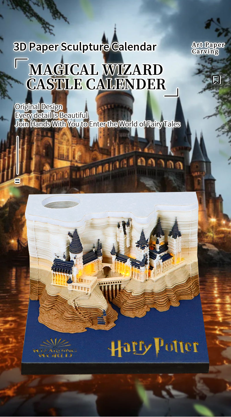 Harry Potter Hogwarts Castle 3D Memo Pad