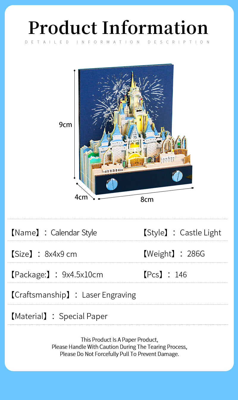 2025 Fairytale Castle Weekly Calendar