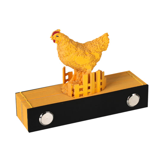 12 Zodiac Star Sign Animal Rooster Model 3D Memo Pad