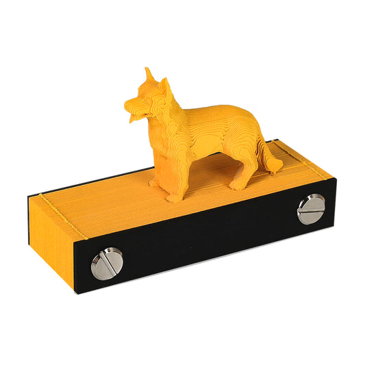 12 Zodiac Star Sign Animal Dog Model 3D Memo Pad