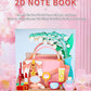 Romantic Scented Bag 2D Memo Pad