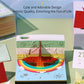 3D memo pads Origami Calendar 2025