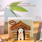 Cute Pet Dog Cottage 3D Memo Pad