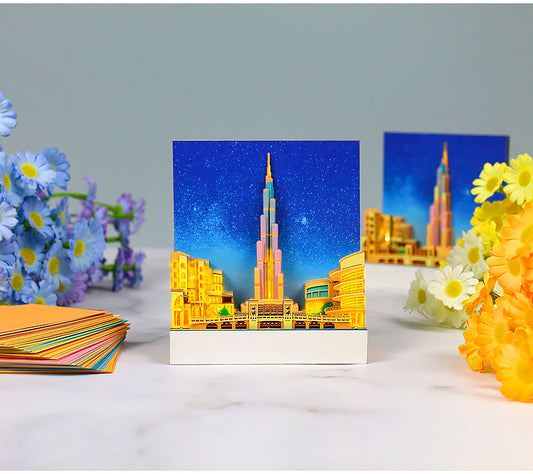 Burj Dubai Creative Memo Pad