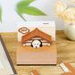 Cute Pet Dog Cottage 3D Memo Pad