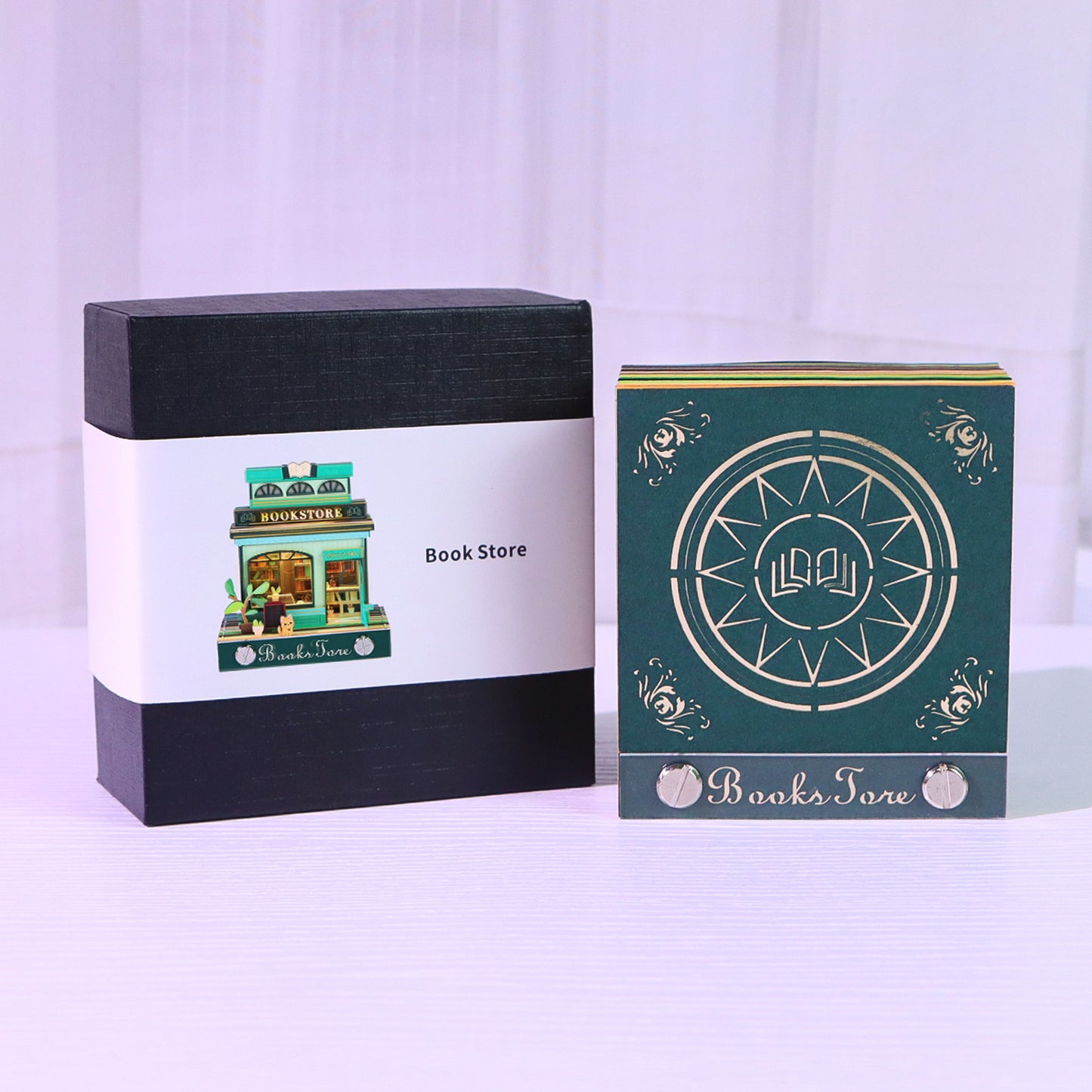 Book store 3d model memo pad