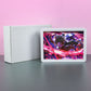 Devil-Slayer Anime Light Box Paper Craving Lamp（Black Shadow Box Frame）