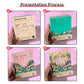 Carnation Flower Blossoms 3D Memo Pad（3D Calendar 2026）