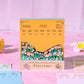 Carnation Flower Blossoms 3D Memo Pad（3D Calendar 2026）