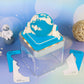 Earth Model Hand Torn Memo Pad 3D Calendar (Silver Base）