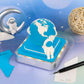 Earth Model Hand Torn Memo Pad 3D Calendar (Silver Base）
