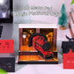 Harry Potter Hogwarts Express Train 3D Model Memo Pad With Calendar