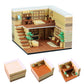 Sweet Home Room Diorama Hand Tear off 3D Memo Pad