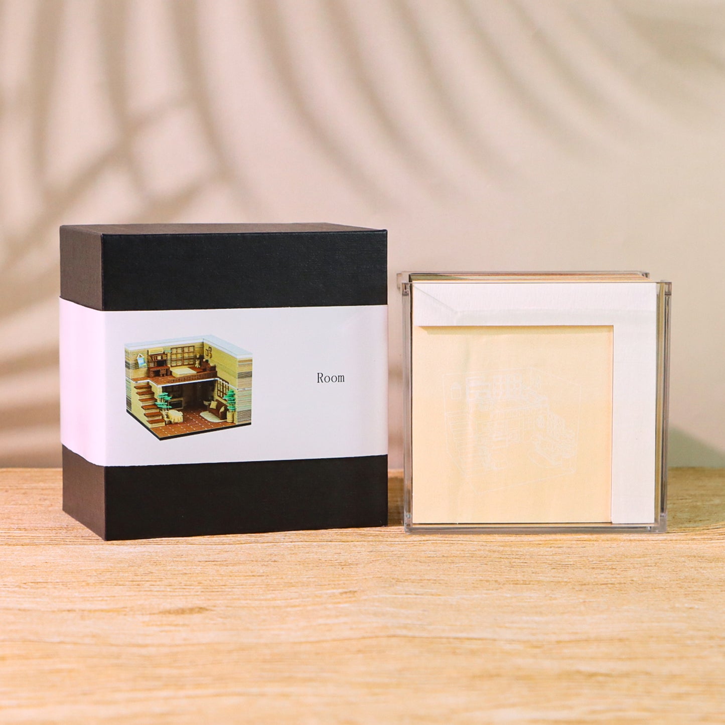 Sweet Home Room Diorama Hand Tear off 3D Memo Pad