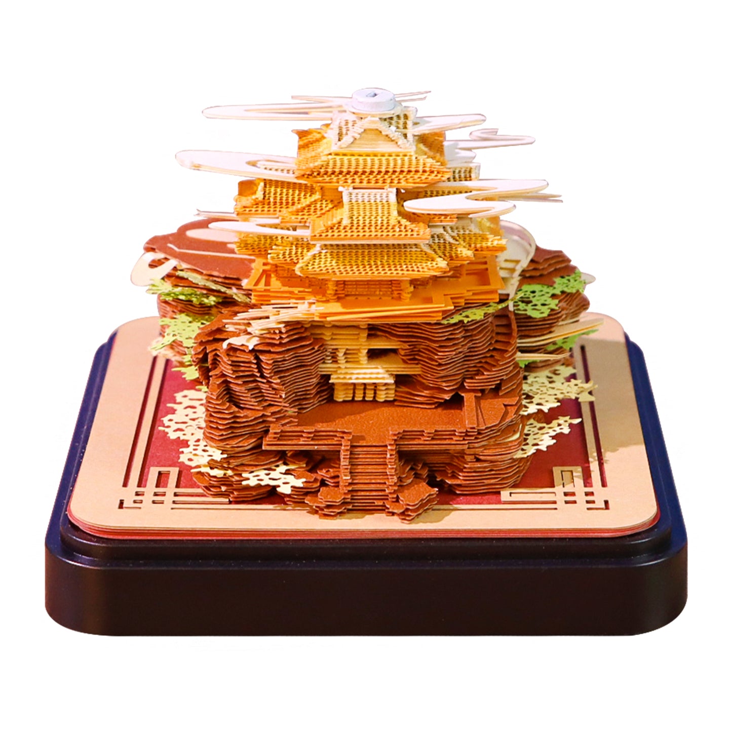 Temple On The Top of Mountain 3D Memo Pad