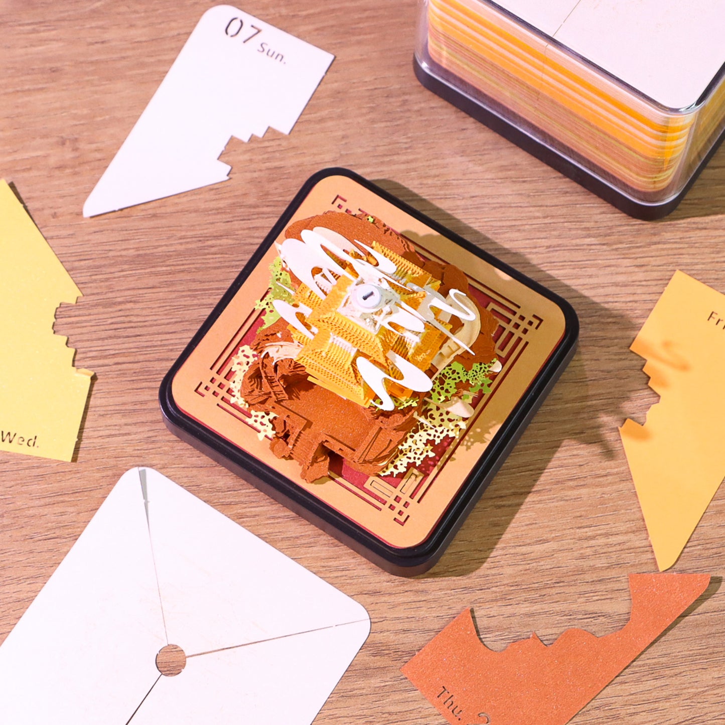 Temple On The Top of Mountain 3D Memo Pad