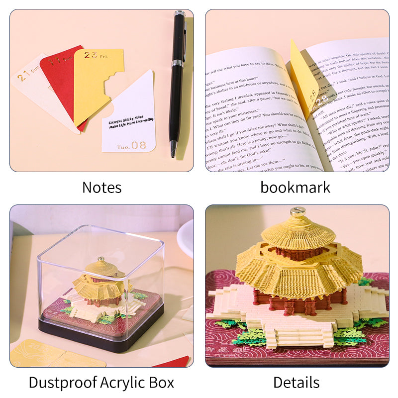 Gazebo 3D Memo Pad