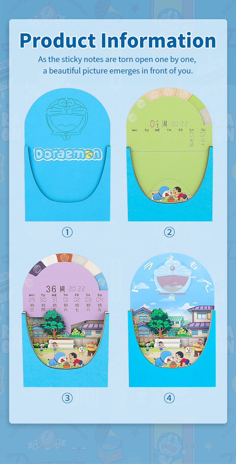 Doraemon Dream Creative Memo Pad