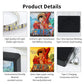 The One Piece Anime Light Box Paper Craving Lamp（Black Shadow Box Frame）