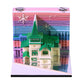 City Landmark Building Church 3D Miniature Model Hand Tear Off Memo Pad