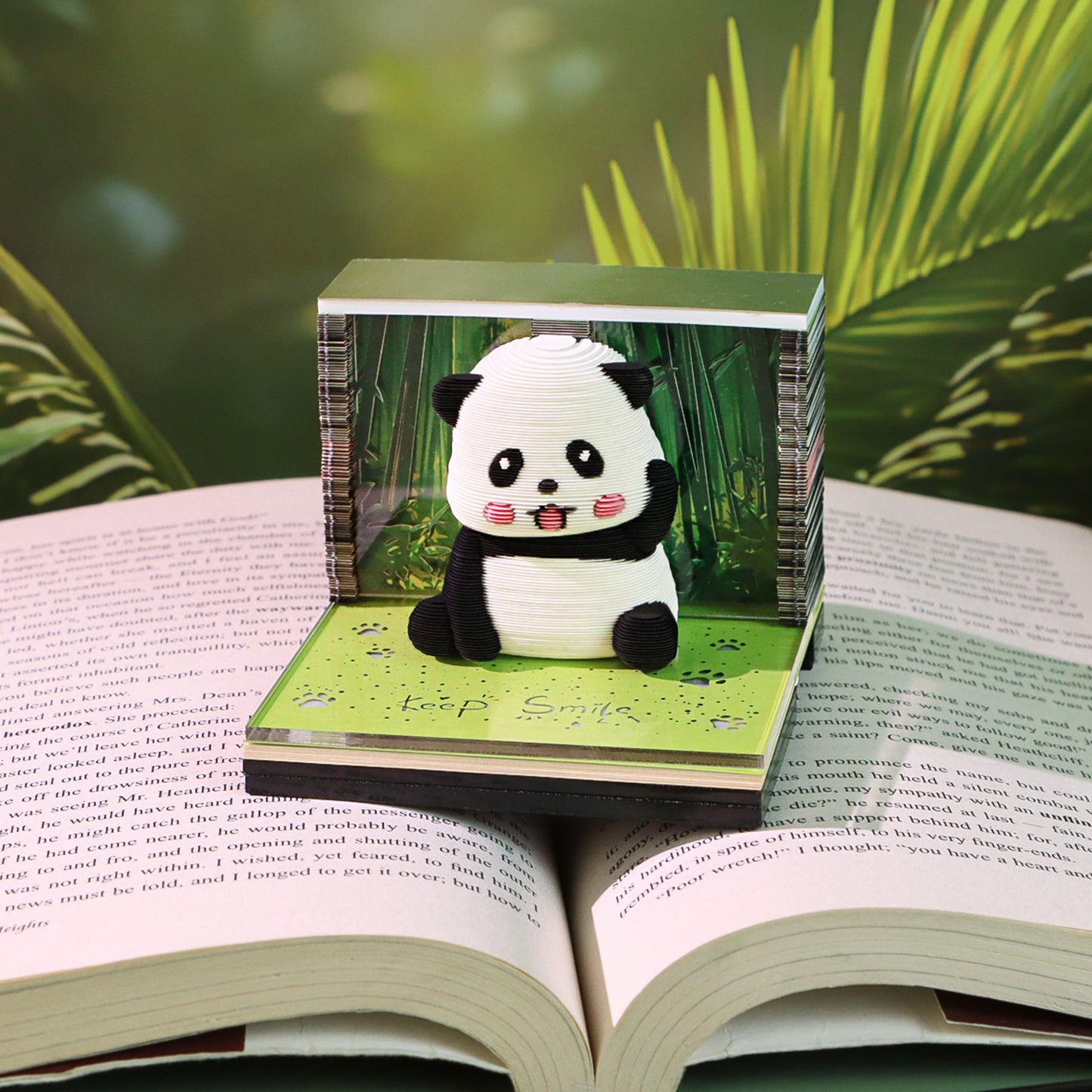 Smile Cute Panda 3D Memo Pad