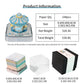 Romantic Carousel 3D Model Hand Torn Memo Pad With Daily Calendar 2026 and Light