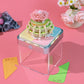 Castle in the Sky Model Hand Torn 3D Memo Pad Panoramic 3D Calendar