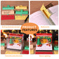 Christmas Tree and Santa House 3D Model Hand Torn Memo Pad With Weekly Calendar 2026