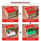 Christmas Tree and Santa House 3D Model Hand Torn Memo Pad With Weekly Calendar 2026
