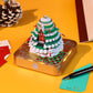 Christmas Tree Model Hidden 3D Calendar (Golden Base）