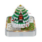Christmas Tree Model Hidden 3D Calendar (Silver Base）