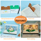 Castle in the Sky 3D Model Hand Torn Memo Pad With Weekly Calendar 2026