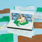 Castle in the Sky 3D Model Hand Torn Memo Pad With Weekly Calendar 2026