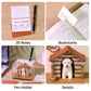 Cute Dog Cottage 3D Model Hand Torn Memo Pad With Weekly Calendar 2026