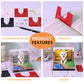 Cute Puppy Dog 3D Model Hand Torn Memo Pad With Weekly Calendar 2026