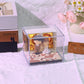 EASOLAY Dream Wedding Theme Hand Tear off 3D Memo Pad with Light