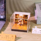 Cute Detective Fox Cartoon 3D Calendar Memo Pad With Light