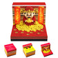 New Year Gift Lucky God of Wealth 3D Calendar Memo Pad With Light