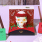 Christmas Gift Table Desk Calendar Custom Design Available Skull Head 3D Memo Pad 2025 3D Paper Craft Calendar For Gifting