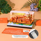 City Building Block 3D Calendar Memo Pad With Light