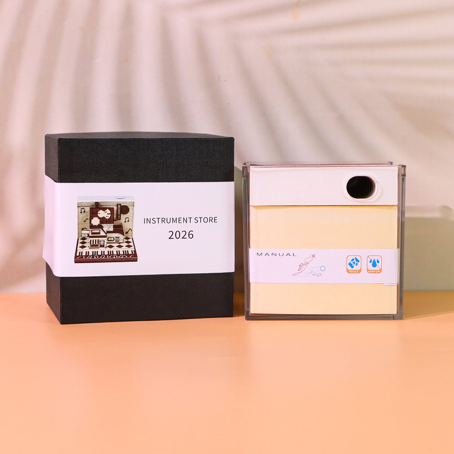 Musical instrument store 3D Model Memo Pad With Calendar 2026 and Light