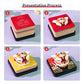 Lion Dance Chinese Style Lion Head Miniature Hand Tear off 3D Calendar Memo Pad