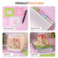 Love Castle 3D Model Hand Torn Memo Pad With Daily Calendar 2026