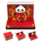 Lucky Panda Grab Bag Miniature Hand Tear off 3D Calendar Memo Pad With Light